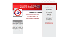 Desktop Screenshot of amarjitassociates.com